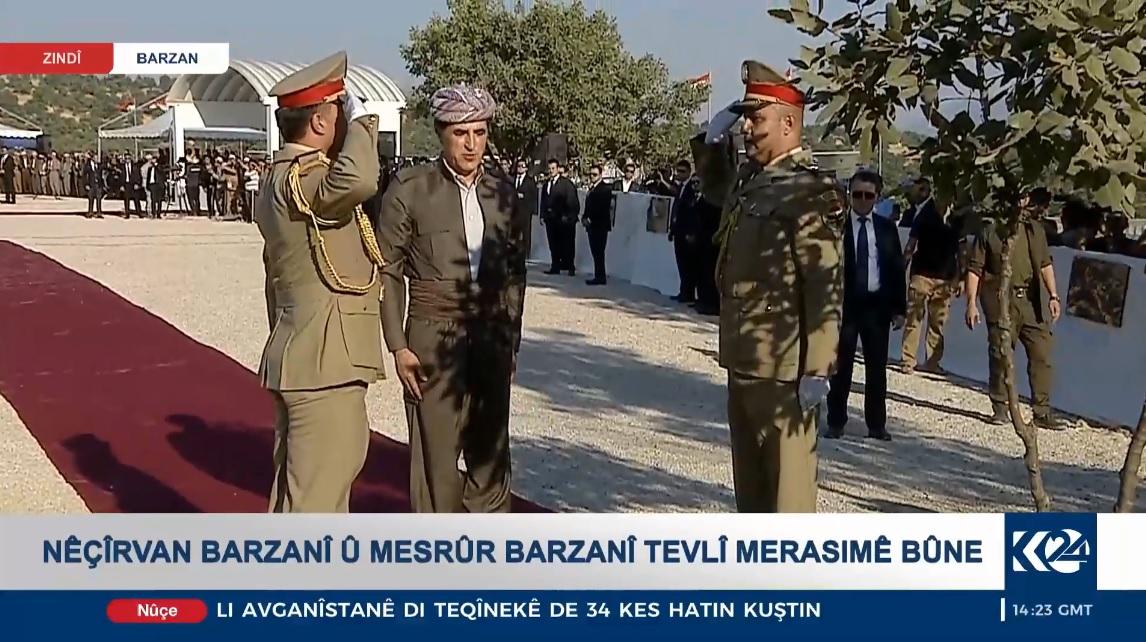 Merasîma salvegera cînosayîdkirina Barzanîyan destpêkir